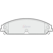 Fahren Front Brake Pad Set FBP3617