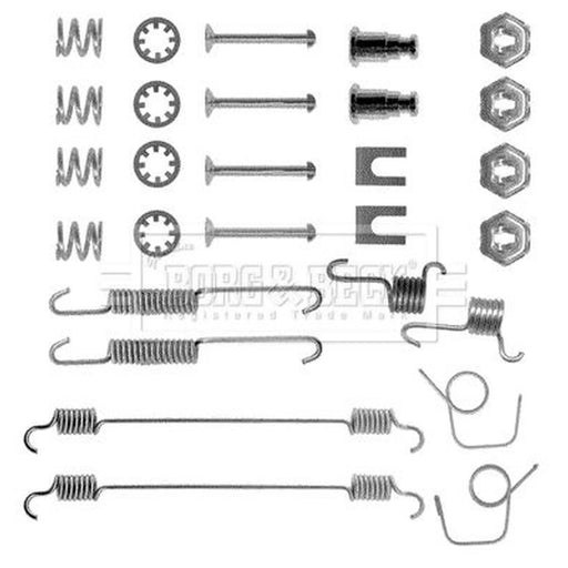 Borg & Beck Brake Shoe Accessory Kit Rear BBK6079