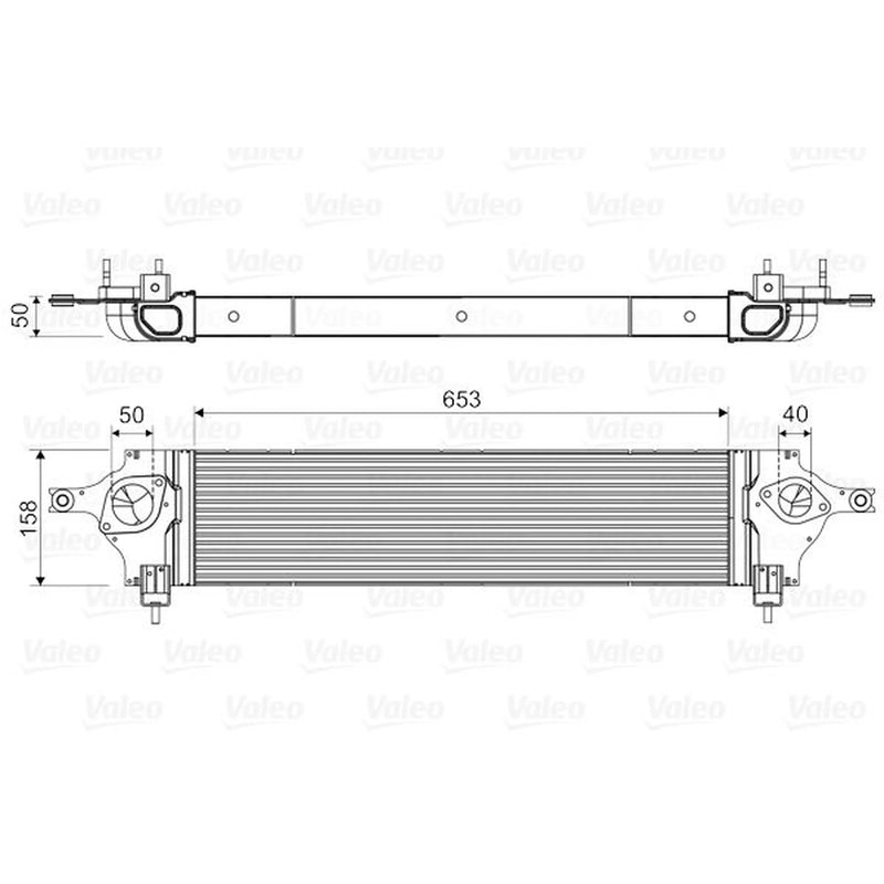 Valeo Intercooler (Charge Air Cooler) 818589