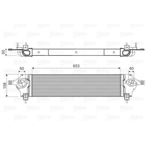 Valeo Intercooler (Charge Air Cooler) 818589