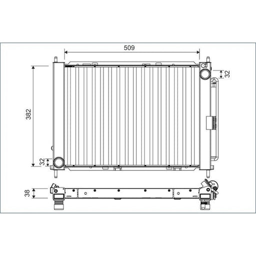 Valeo Complete Cooling Module 822671