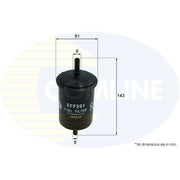 Comline Fuel Filter Element EFF291