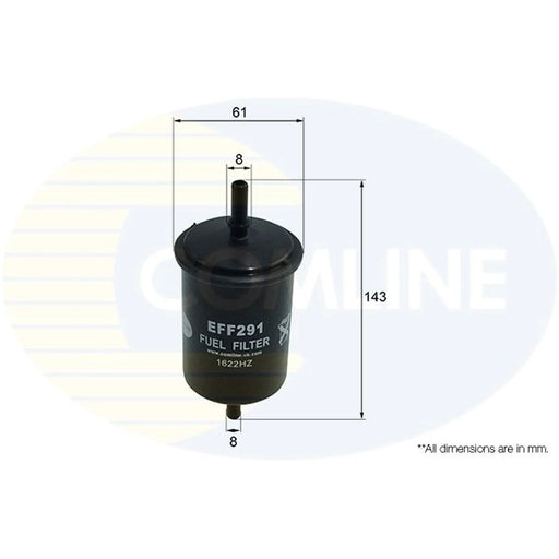 Comline Fuel Filter Element EFF291