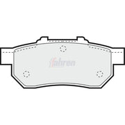 Fahren Rear Brake Pad Set fits Honda City IV 2003-2008 1.3