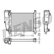 Denso Engine Radiator DRM09142