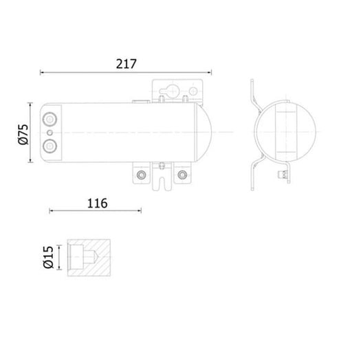Mahle Air Conditioning Dryer AD 321 000S