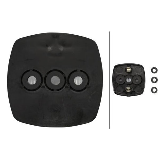 Hella Lamp Po Black 2PF Left 2PF 003 057-041 1427048 2PF 003 057-041