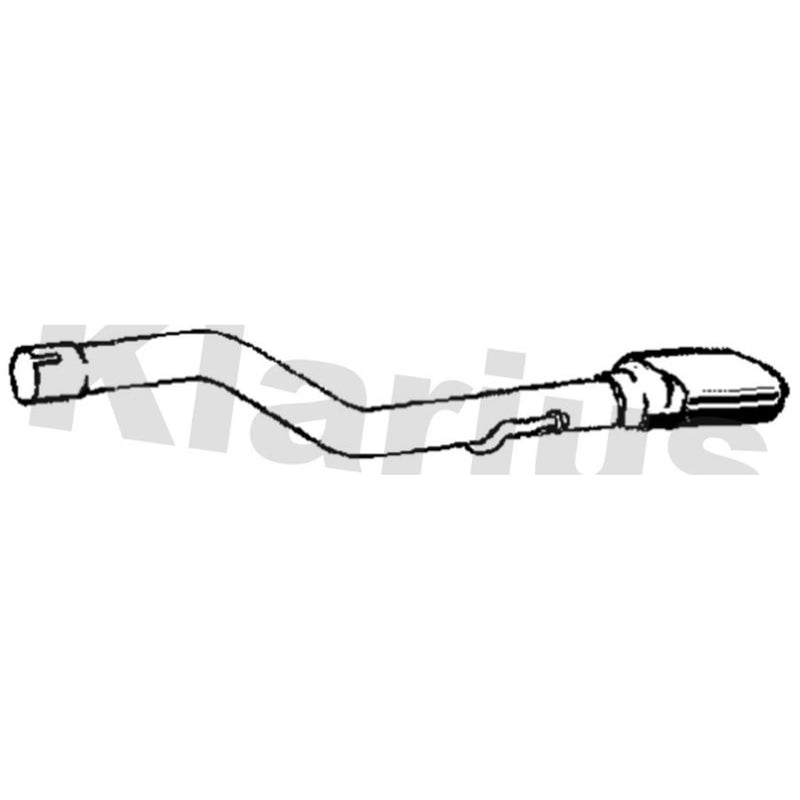 Klarius Exhaust Pipe OD GM864G