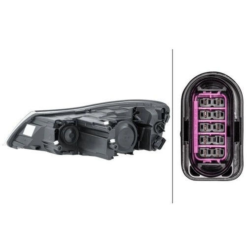 Hella Headlight Headlamp W5W Right 1EL 247 052-261