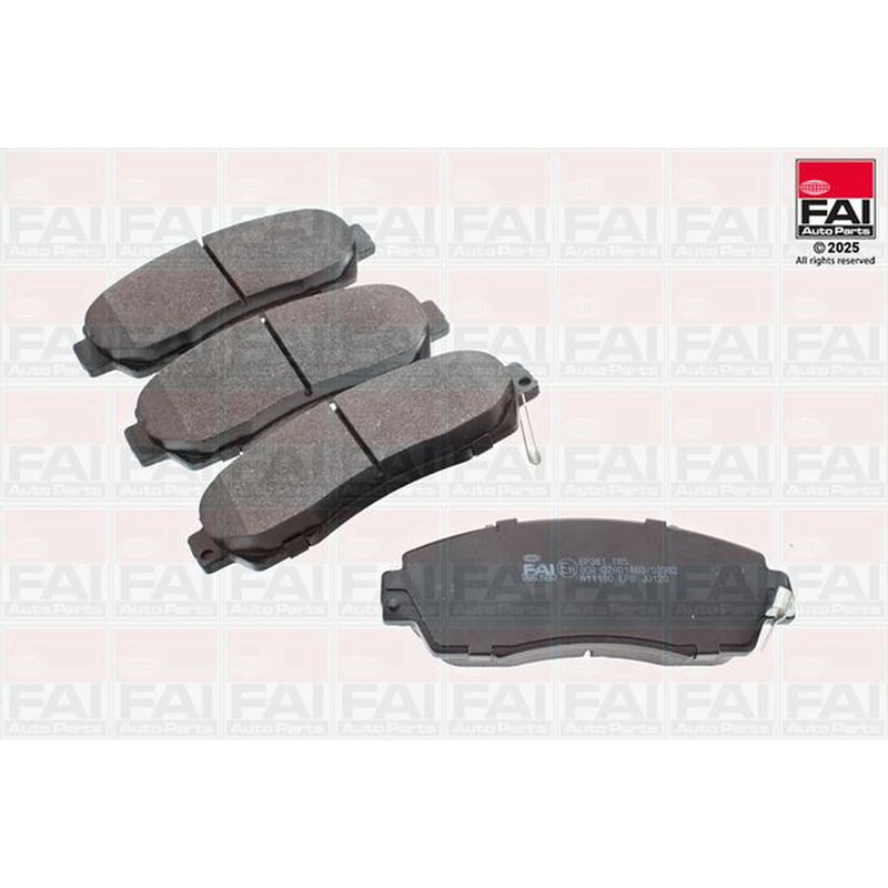 FAI Front Brake Pad Set BP381