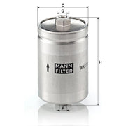 MANN-FILTER Fuel Filter Element WK 725