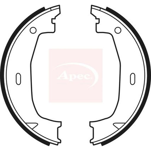 Apec Parking Brake Shoe Set SHU622