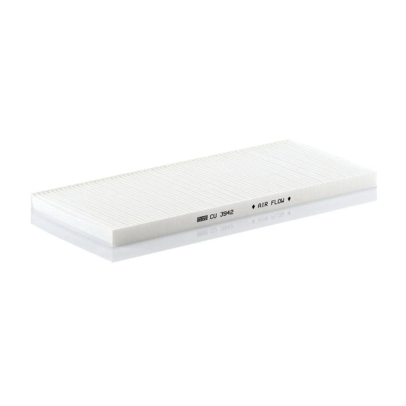 MANN-FILTER Cabin Air Filter (Pollen Filter) Eng.compart. passeng. side, below CU 3942