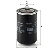 MANN-FILTER Fuel Filter Element WDK 940/5