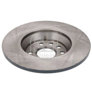 Febi 2 x Solid Rear Brake Discs 104496-x2