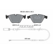 Textar Front Brake Pad Set 2331307