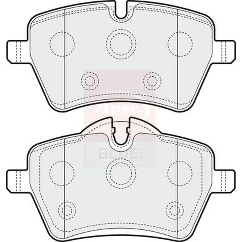 Apec Front Brake Pad Set PD3228