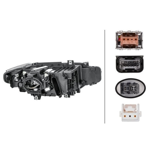 Hella Headlight Headlamp D1S (gas discharge tube) Left 1ZS 354 983-211