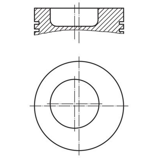 Mahle Piston Cylinder Bore = 112mm 014 49 01