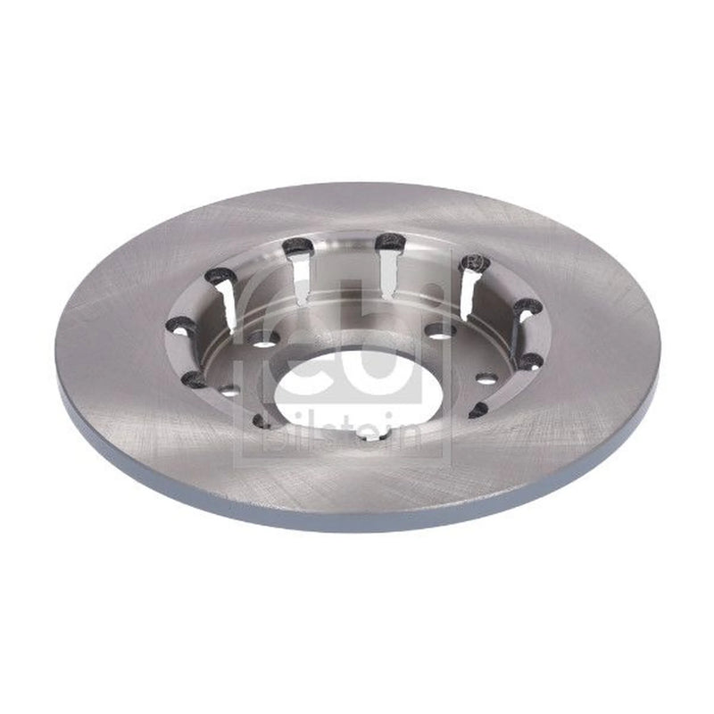 Febi 2 x Solid Rear Brake Discs 181531-x2