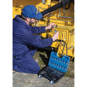 Draper MM/AF Combined Socket Set, 1/4" Sq. Dr. (75 Piece) 16448 Draper  - Town Parts