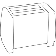 Pullman low wattage polished stainless steel toaster (2 slice) 2068 - Pullman - Van Life Living