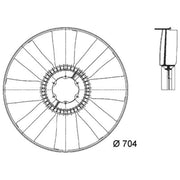 Mahle Radiator Cooling Fan Blade CFW 15 000P