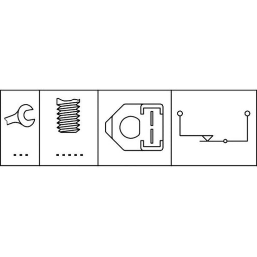 Hella Brake Light Switch 6DF 003 263-081