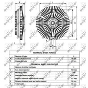 NRF Radiator Fan Clutch 49538