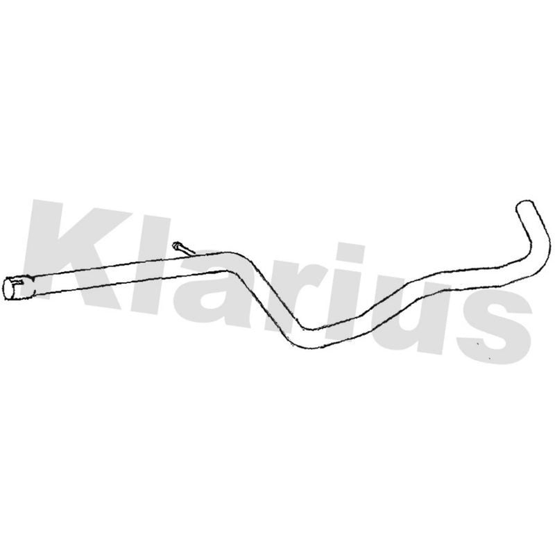 Klarius Exhaust Pipe OD VW917L