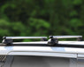 Roof Bars Rack Silver Locking fits Volkswagen Atlas Cross Sport 2020- - Omtec - Van Life Living