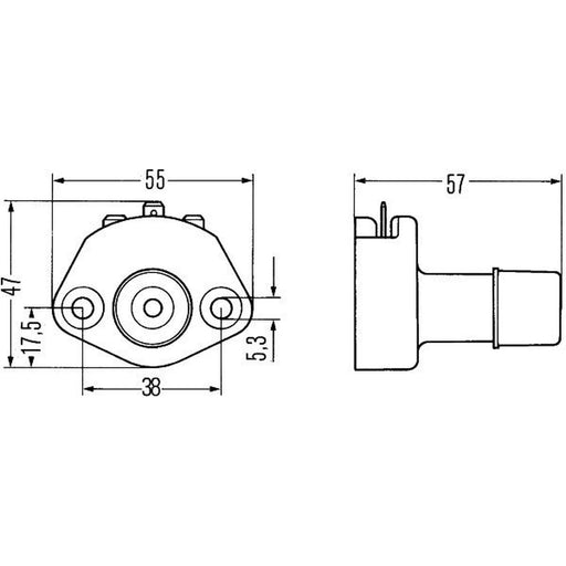 Hella Headlight Switch 6AJ 001 751-021