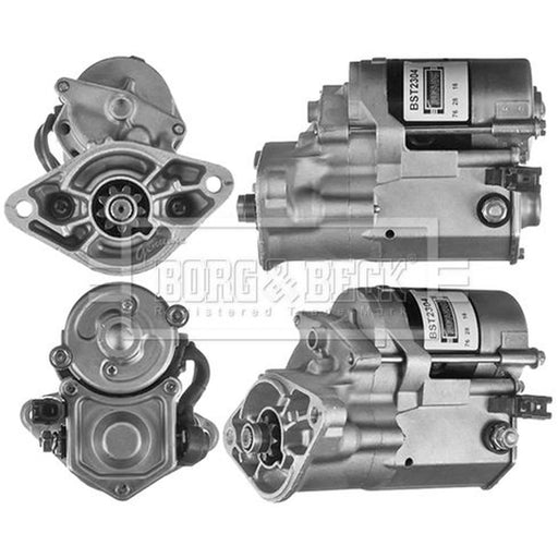 Borg & Beck Starter Motor 12V 1kW 9 Teeth BST2304