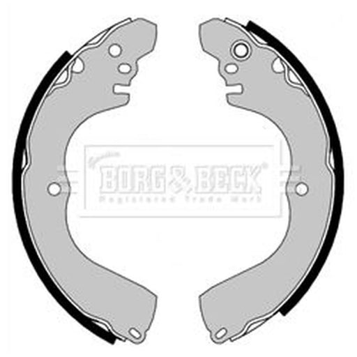Borg & Beck Parking Brake Shoe Set BBS6484