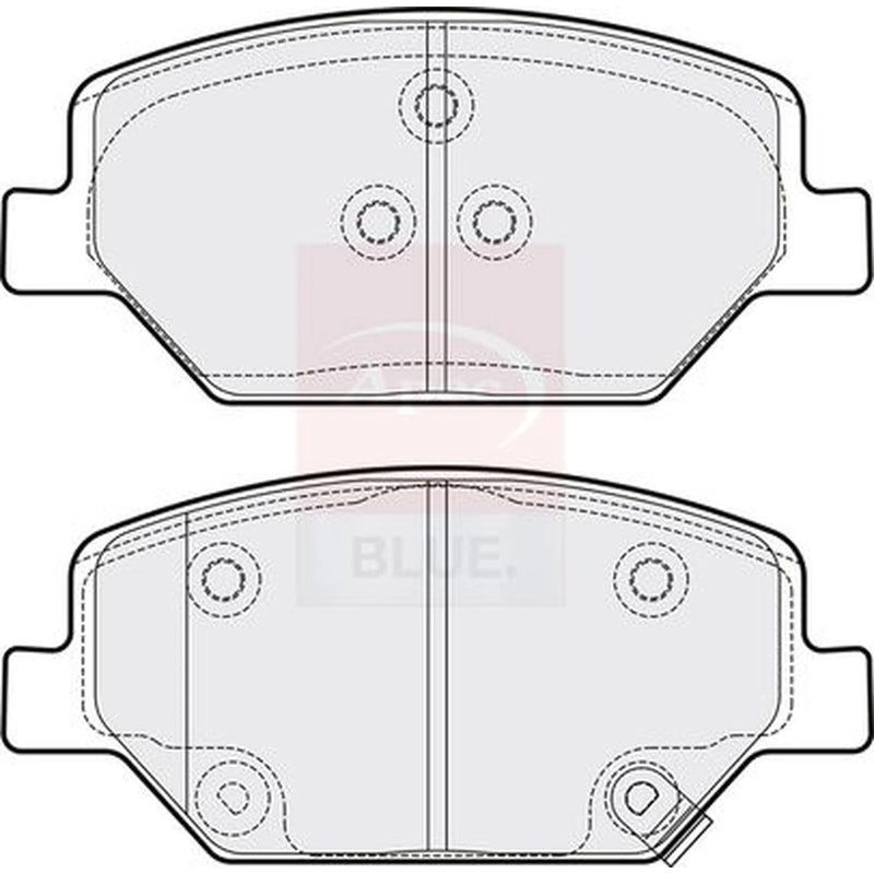 Apec Front Brake Pad Set PD3850