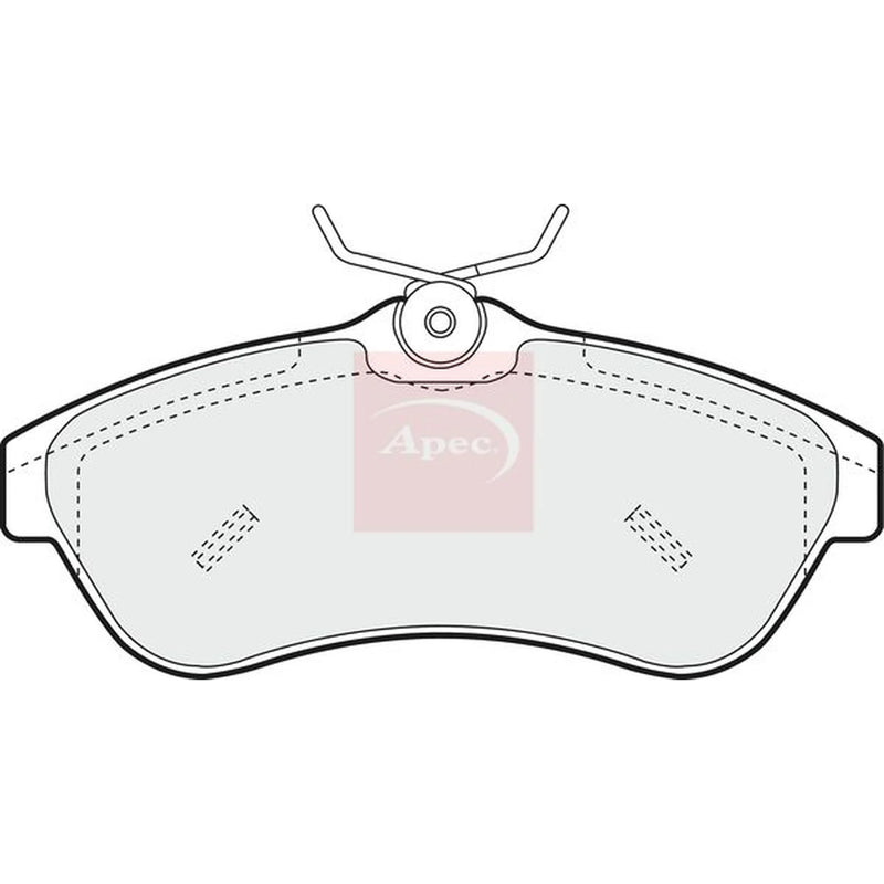 Apec Front Brake Pad Set PAD1250