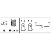 Hella Reverse Light Switch Connectors 6ZF 004 842-001