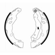 Textar Brake Shoe Set Axle Kit 91077200