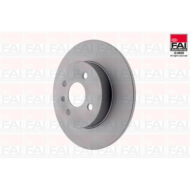 FAI 2 x Solid Rear Brake Discs BD220-x2
