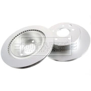 Borg & Beck 2 x Vented Rear Brake Discs BBD4368-x2