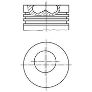 Mahle Piston Cylinder Bore = 100mm 681 01 01