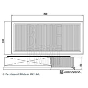 Blue Print Air Filter Kit ADBP220055