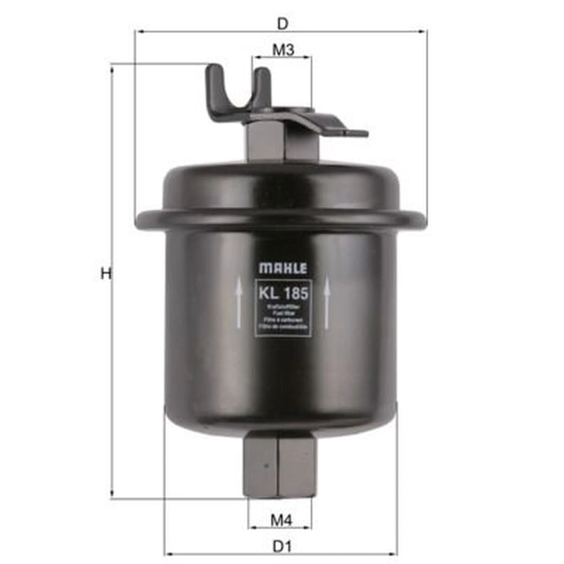 Mahle Fuel Filter Element KL 185