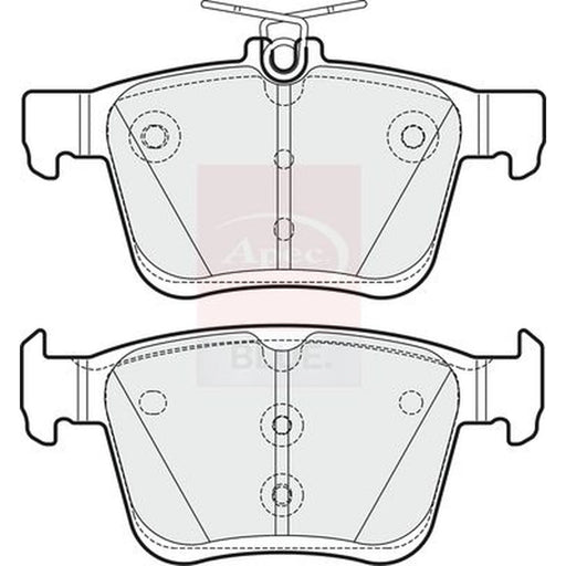 Apec Rear Brake Pad Set PD3366