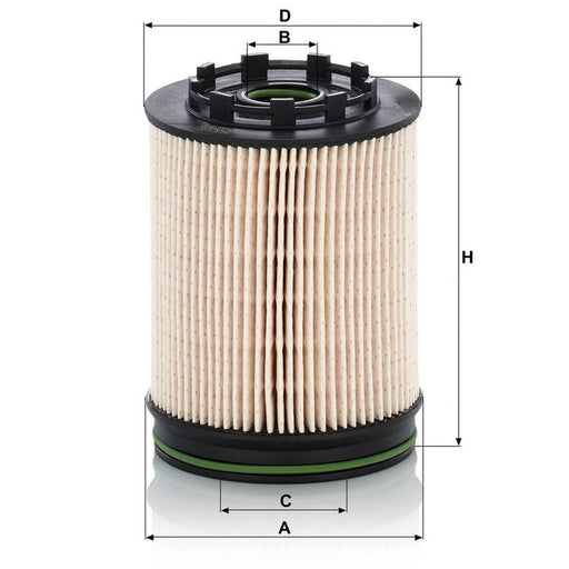 MANN-FILTER Fuel Filter Element PU 10 023/1 z KIT