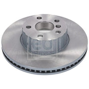 Febi 2 x Internally Vented Front Brake Discs 177996-x2