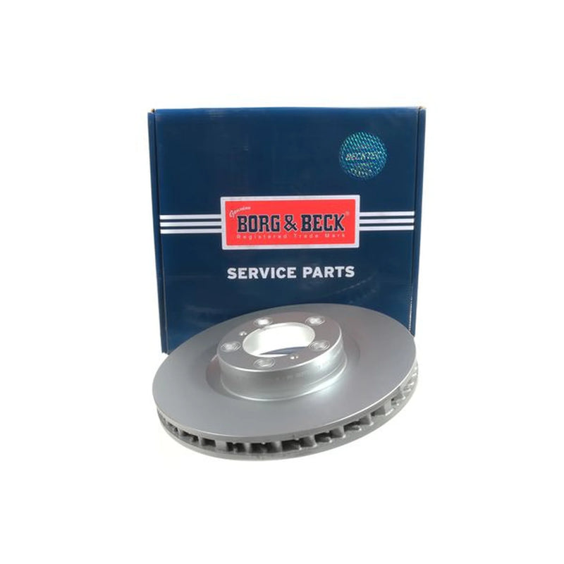 Borg & Beck 2 x Front Vented Brake Discs BBD6324S