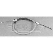 Borg & Beck Handbrake Cable Left Rear BKB3071