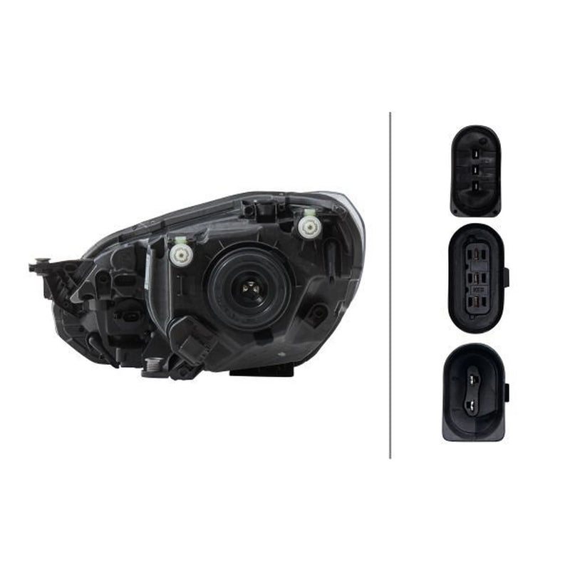 Hella Headlight Headlamp PY21W Right 1EL 012 644-021