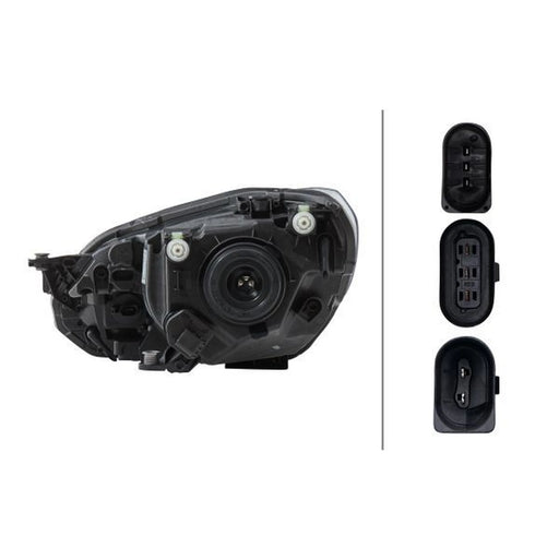 Hella Headlight Headlamp PY21W Right 1EL 012 644-021